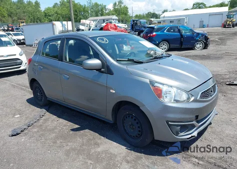 2018 Mitsubishi Mirage Es from USA, damaged, VIN ML32A3HJ5JH007570